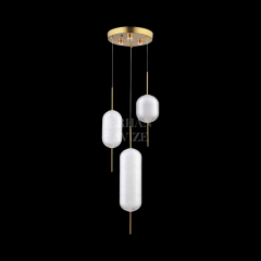 EASD-237 3’lü Sarkıt Gold LED Avize