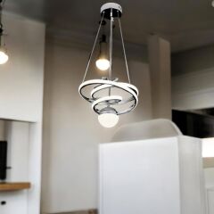 EAD-027 Krom Toplu LED Avize