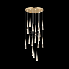 EAPV-157 18’li Sarkıt Gold LED Avize