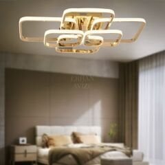 EAAD-110 Plafonyer Gold LED Avize