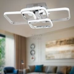 EAAD-109 Plafonyer Krom LED Avize