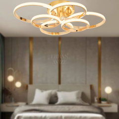 EAAD-144 Plafonyer Gold LED Avize