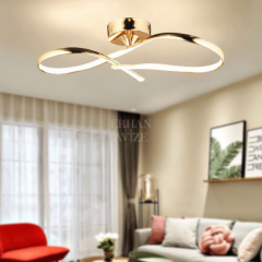 EAAD-62 Plafonyer Gold LED Avize