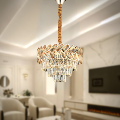 EAML-03 Kristal 40’lık Gold Avize
