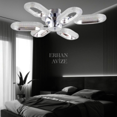 EASD-123 Plafonyer Krom LED Avize