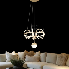 EAAD-152 Toplu Gold LED Avize