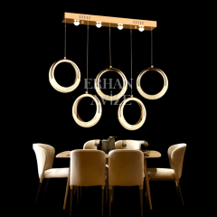 EAAD-083 5'li Sıralı Yemek Masası LED Avize