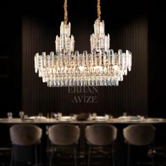 EADM-33 Kristal 100’lük Gold Avize