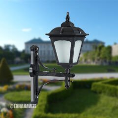 EAŞA-713 Şanlı Aydınlatma Alüminyum Kuşaklı Direkler