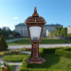 EAŞA-717 Şanlı Aydınlatma Alüminyum Kuşaklı Direkler