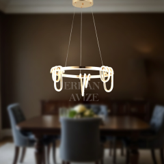 EASD-79 50’lik  Gold LED Avize