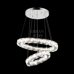 EAPD-136 Kristal Krom LED Avize