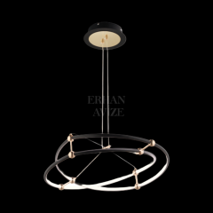 EASD-164 Gold Detaylı LED Avize