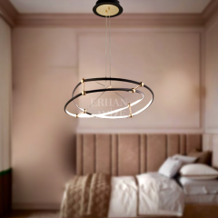 EASD-164 Gold Detaylı LED Avize