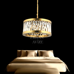 EADM-27 Kristal 60’lık Gold Avize