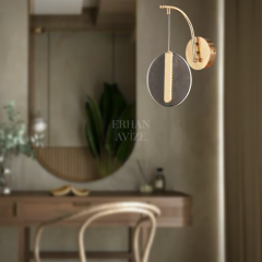 EAAD-89 Sarkıt Gold LED Aplik
