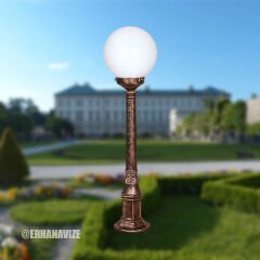 EAŞA-1003 Şanlı Aydınlatma Alüminyum Kuşaklı Direkler