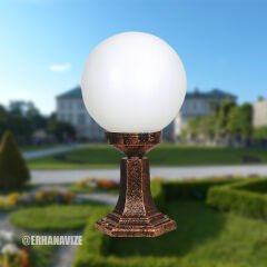EAŞA-1007 Şanlı Aydınlatma Alüminyum Kuşaklı Direkler