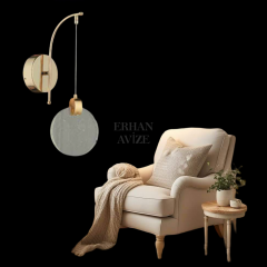 EAPV-123 Gold LED Aplik