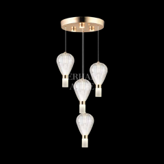 EASD-223 4’lü Sarkıt Gold LED Avize