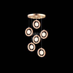 EAAD-202 6’lı Sarkıt Rose LED Avize