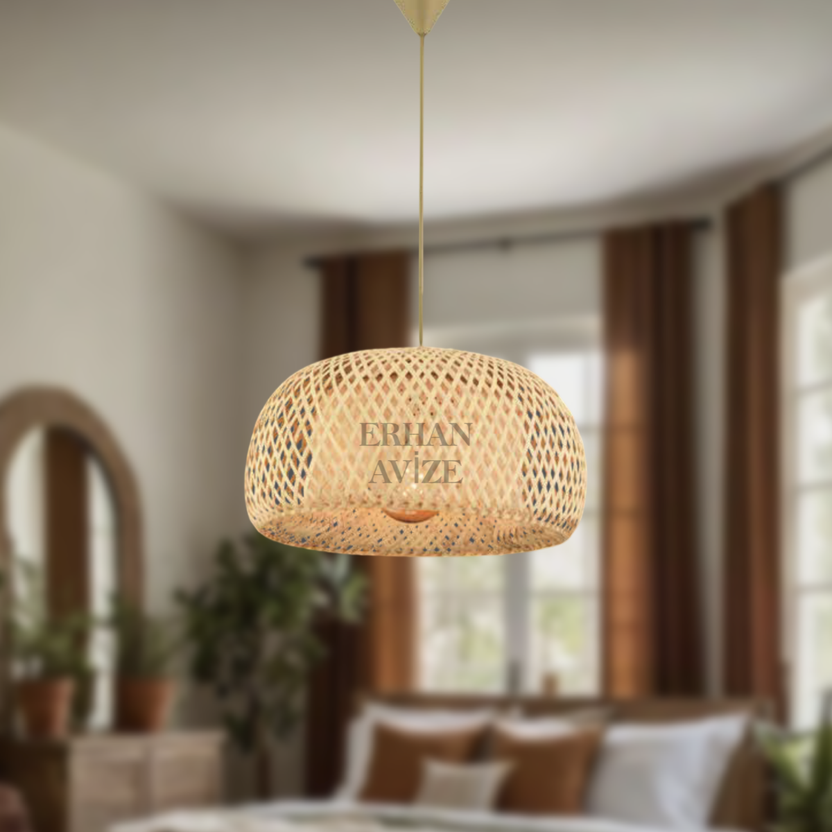 EAMTT-05 40’lık Hasır Gold Avize