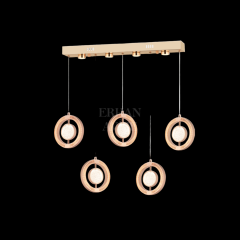 EAAD-202 YM 5’li Sıralı Rose LED Avize