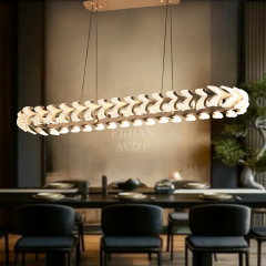 EASD-282 YM Gold Kristal LED Avize