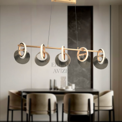 EASD-335 YM 110’luk Gold LED Avize