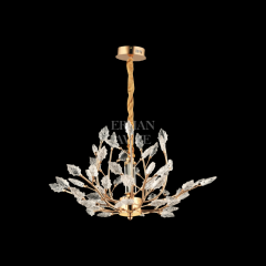 EASD-325 6+5’li Kristal Gold LED Avize