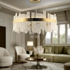 EASD-272 80’lik Pirinç LED Avize