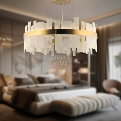 EASD-272 80’lik Pirinç LED Avize