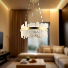 EASD-272 60’lık Pirinç LED Avize