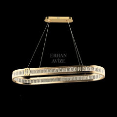 EASD-319 YM 90’lık Kristal Gold LED Avize