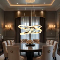 EASD-281 50’lik Gold LED Avize