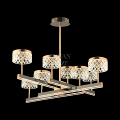 EASD-347 90’lık Kristal Gold LED Avize