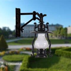 EAŞA-419 Şanlı Aydınlatma Alüminyum Kuşaklı Aydınlatma Direkleri