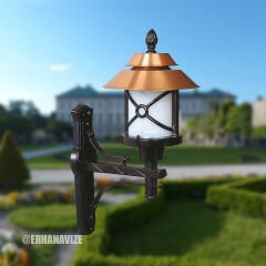 EAŞA-428 Şanlı Aydınlatma Alüminyum Kuşaklı Direkleri