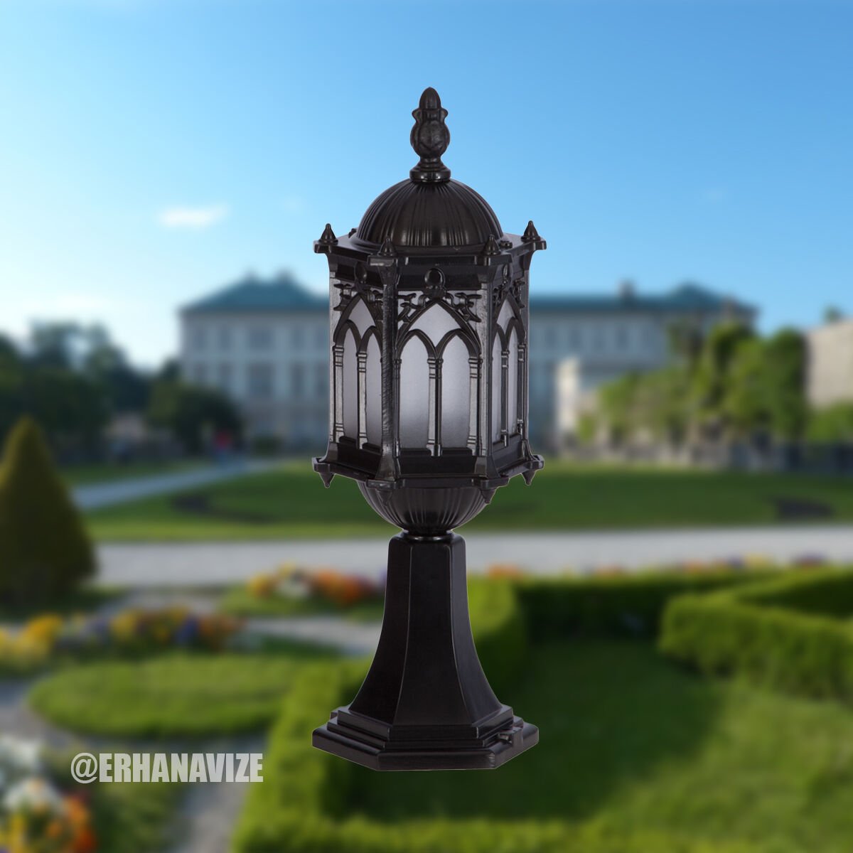 EAŞA-461 Şanlı Aydınlatma Alüminyum Kuşaklı Direkleri