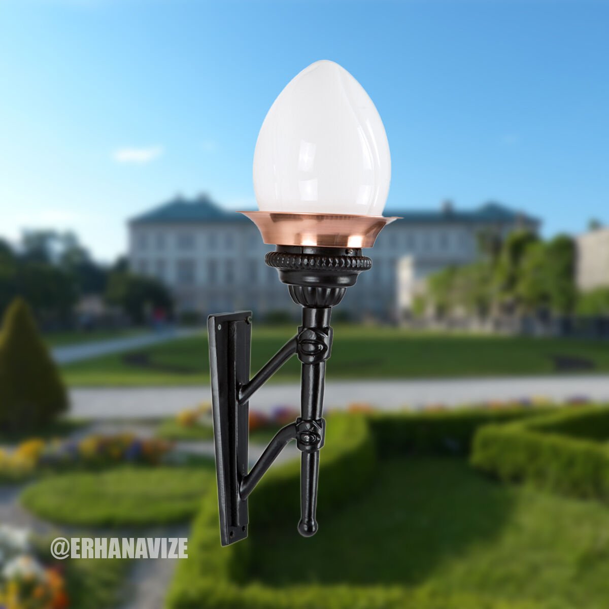 EAŞA-473 Şanlı Aydınlatma Alüminyum Kuşaklı Direkleri