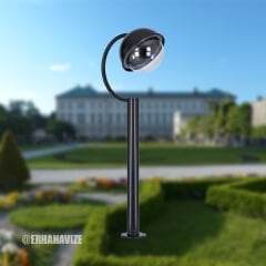 EAŞA-557 Şanlı Aydınlatma Alüminyum Kuşaklı Direkleri