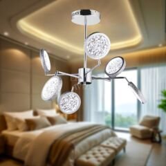EASD-233 6’lı Krom LED Avize