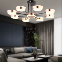 EASD-212 8’li Rose LED Avize