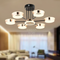 EASD-212 6’lı Rose LED Avize